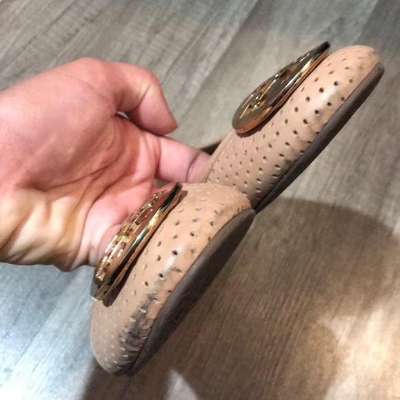 Tan Tory Burch Flats - Picture 2 of 7